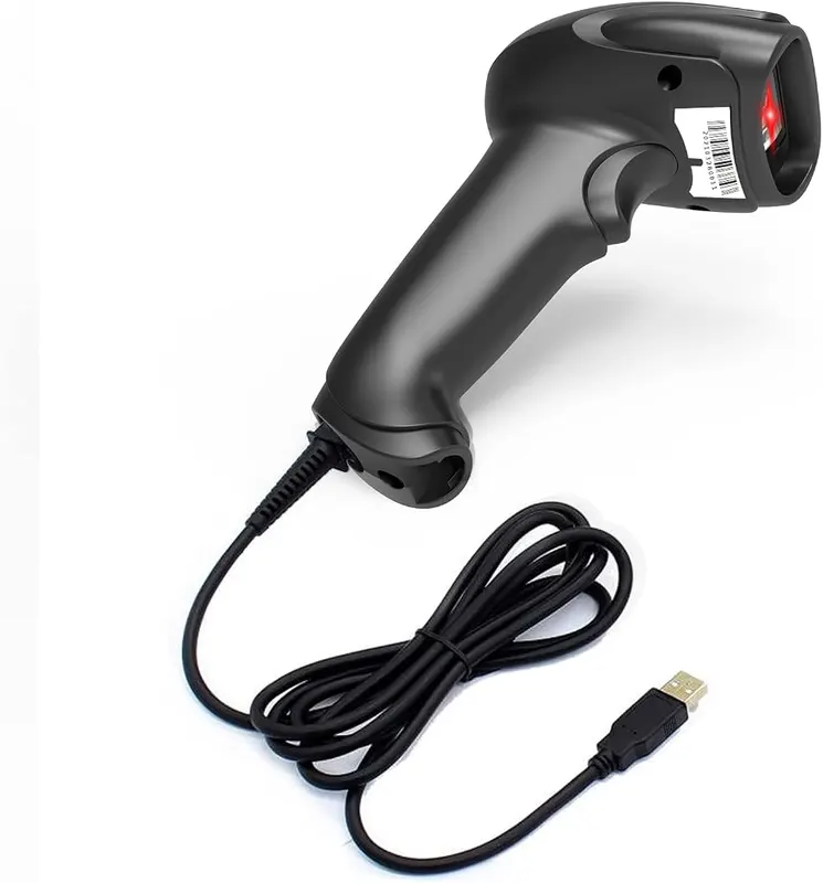 symcode USB Laser Barcode Scanner Wired Handheld