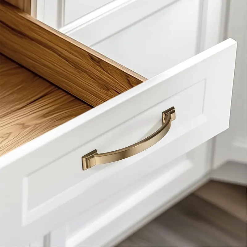 Synkylux 10 Pack Champagne Bronze Square Cabinet – Includes standard and breakaway screws