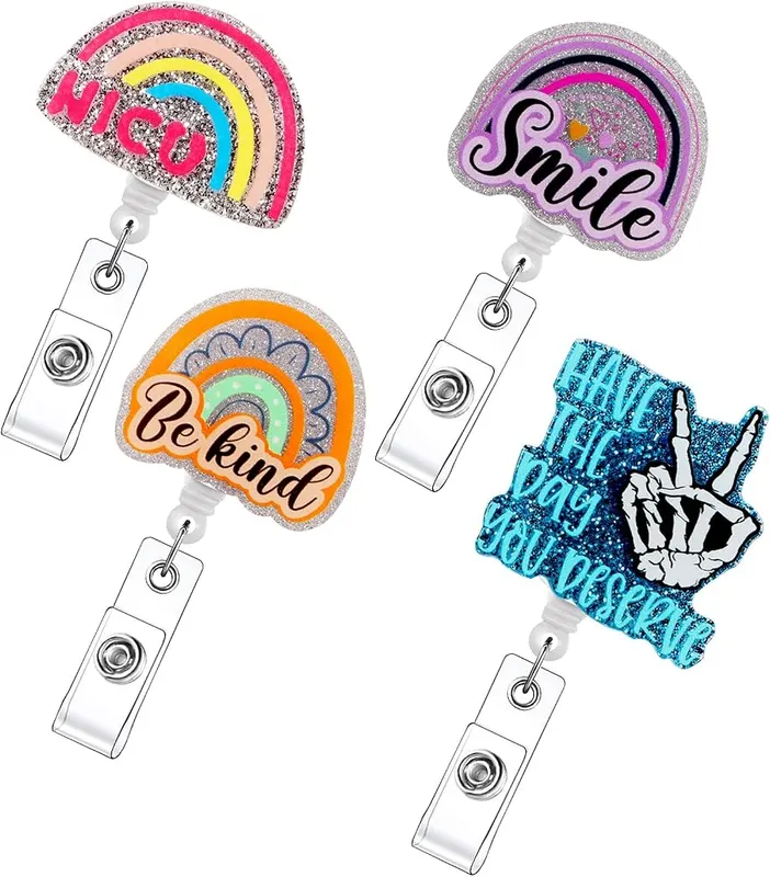 SYNLIN Cute Badge Reels Retractable ID Badge in #20