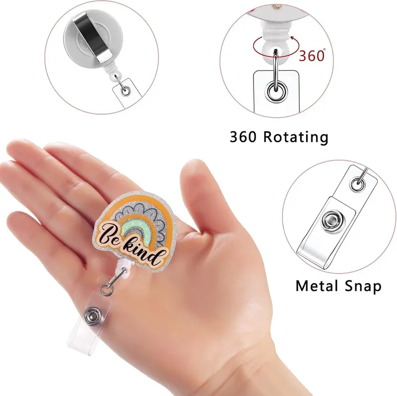 SYNLIN Cute Badge Reels Retractable ID Badge – product photo 8 of 8