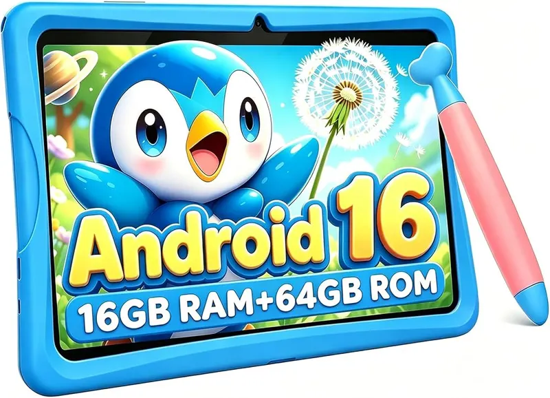 TABWEE Kids Tablet 10 inch Sky Blue in Sky Blue