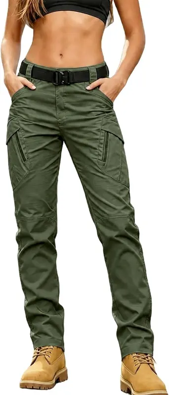 Tactical Pants Women Cargo Ripstop Army Construction