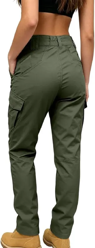 Tactical Pants Women Cargo Ripstop Army Construction – product photo 2 of 3
