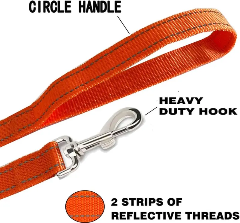 TAIDA Reflective Dog Leash 4Ft /6 Feet – product photo 4 of 5