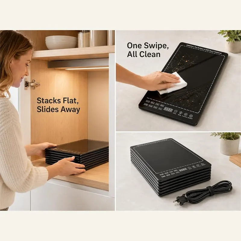 TANDEMRAY 3-in-1 Modular Warming Tray – product photo 7 of 9