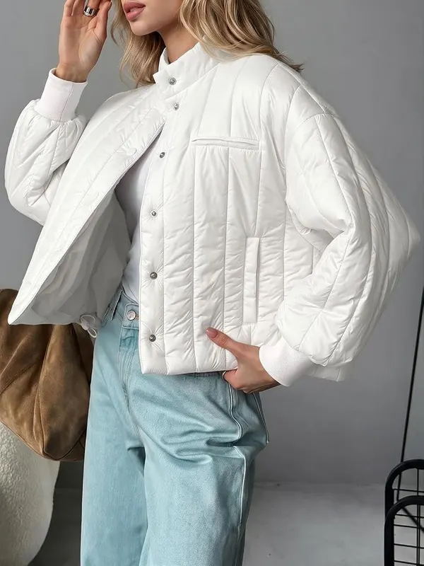 Tankaneo Womens Quilted Lightweight Puffer Jackets Fall – Lightweight quilted construction