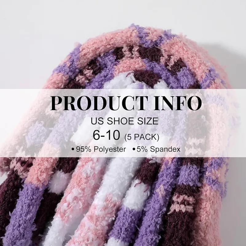Tavaleu Fuzzy Socks – Plush interior lining design