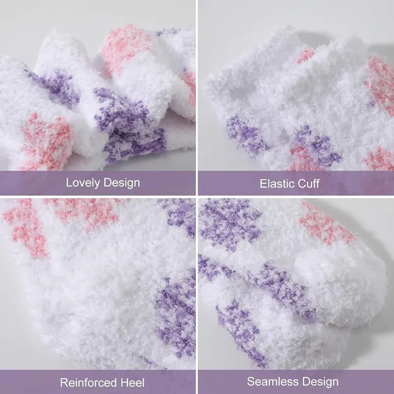 Tavaleu Fuzzy Socks – Cozy winter warm construction