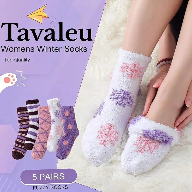 Tavaleu Fuzzy Socks – product photo 7 of 7