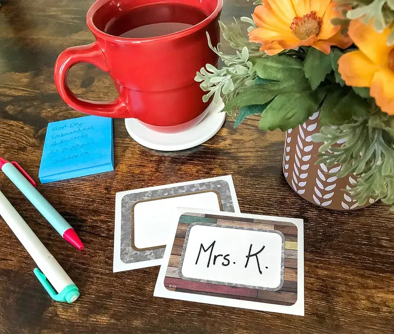 Teacher Created Resources Home Sweet Classroom Name Tags/Labels – Self-adhesive