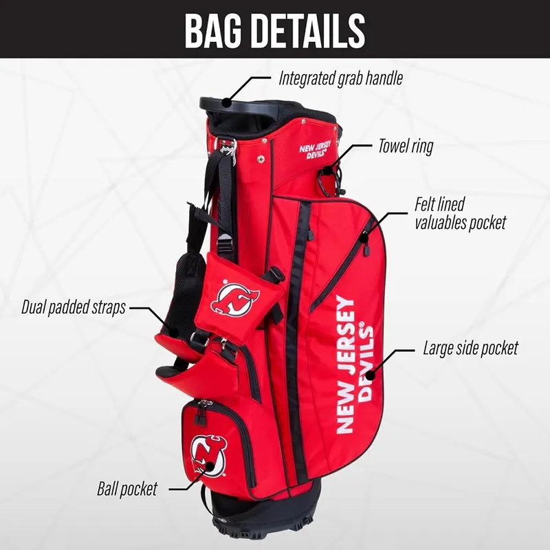 Team Golf NHL New Jersey Devils Fairway Golf – Product dimensions (inches)