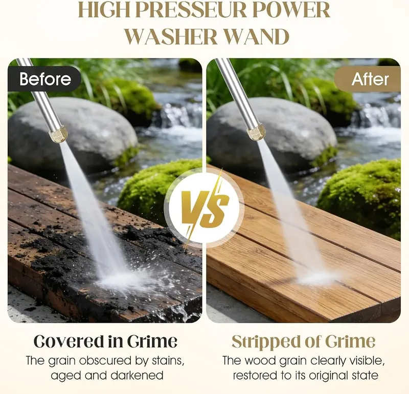 Teikugv Jet Nozzle Power Washer – 2 Jet Nozzles