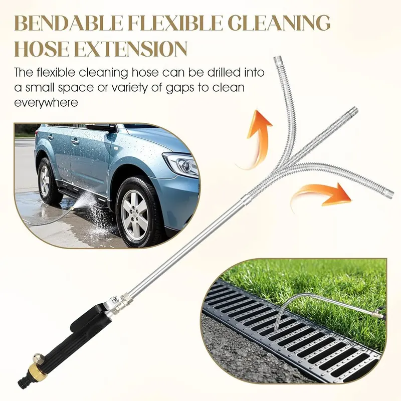 Teikugv Jet Nozzle Power Washer – Jet Nozzle Power Washer for Garden, High Pressure