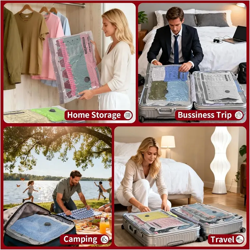 Teilybao Vacuum Storage Bags – Cordless and rechargeable electric pump