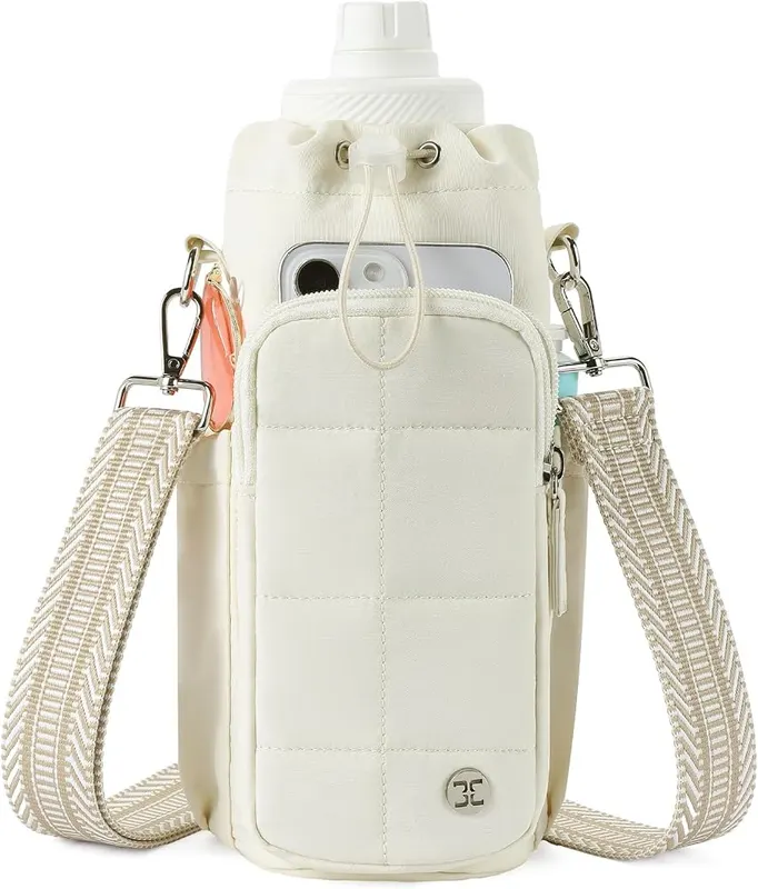 Telena Water Bottle Holder in Z-Beige