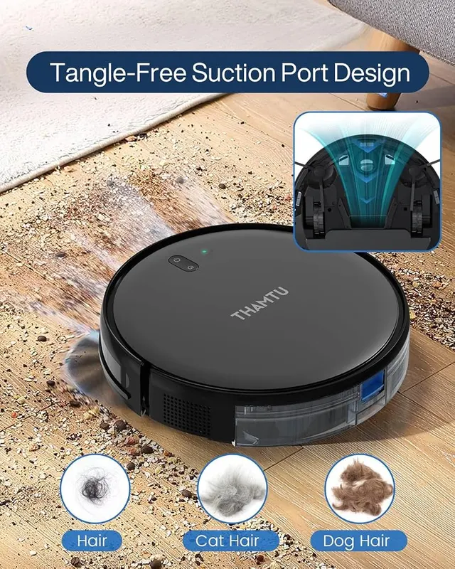 Thamtu Robot Vacuum Cleaner – Remote control operation
