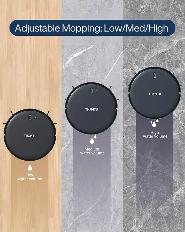 Thamtu Robot Vacuum Cleaner – Up to 120 minutes per charge