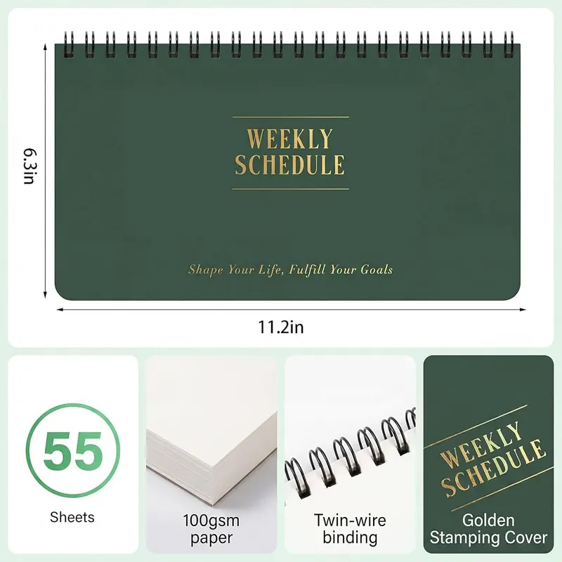 Thboxes Weekly Desk Planner Notepad – product photo 2 of 9