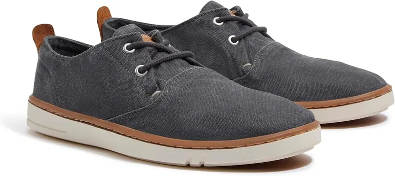 Timberland Men’s Hookset Low Lace-Up Sneaker – Cotton lining