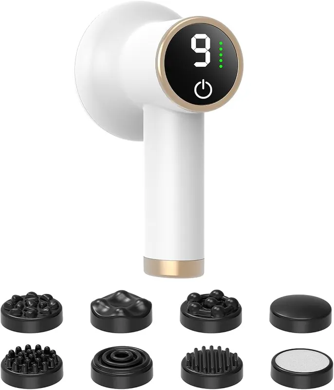 TJXVX Handheld Body Massager in White