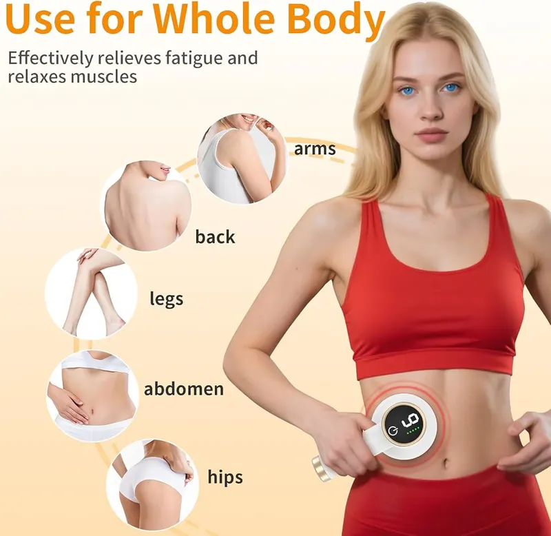 TJXVX Handheld Body Massager – Cordless and Portable Design