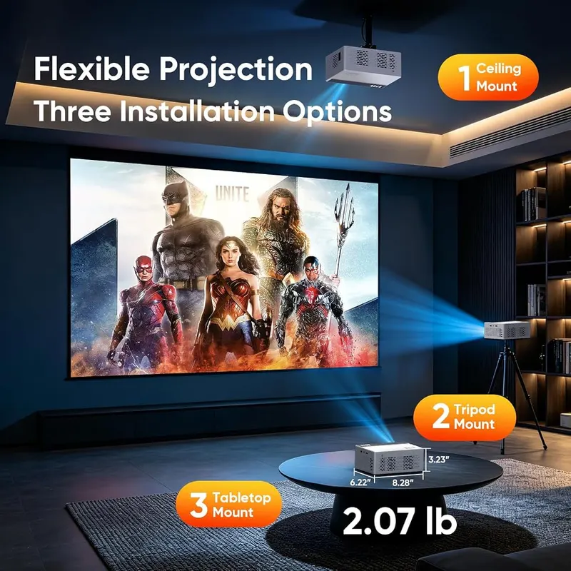 TMY Smart Projector – product photo 9 of 9