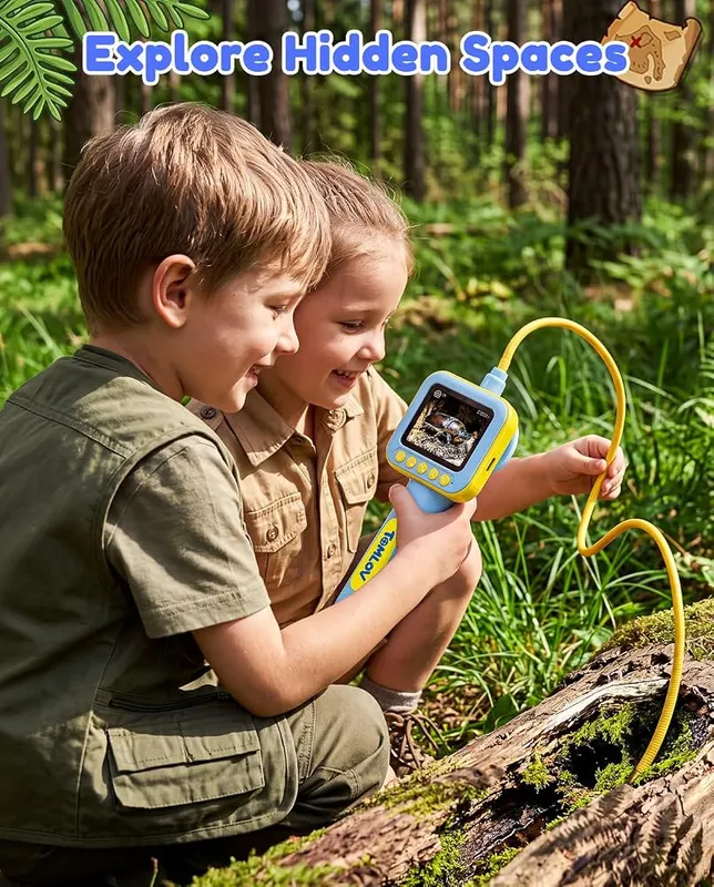 TOMLOV S50 Microscope – Kids microscope and borescope camera in one
