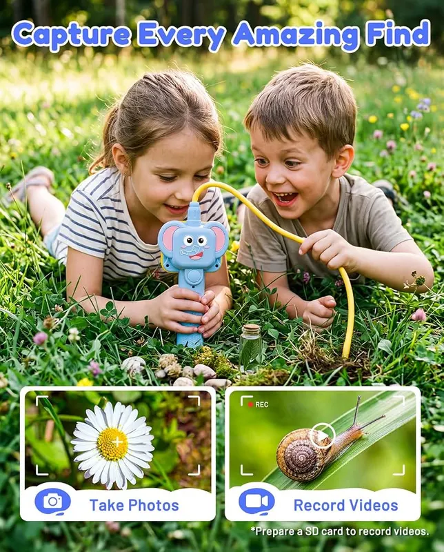 TOMLOV S50 Microscope – Made for ages 4 and up