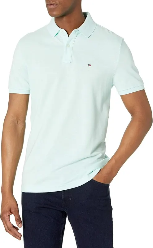 Tommy Hilfiger Men’s Short Sleeve Polo Shirt – This Tommy Hilfiger men’s polo shirt is