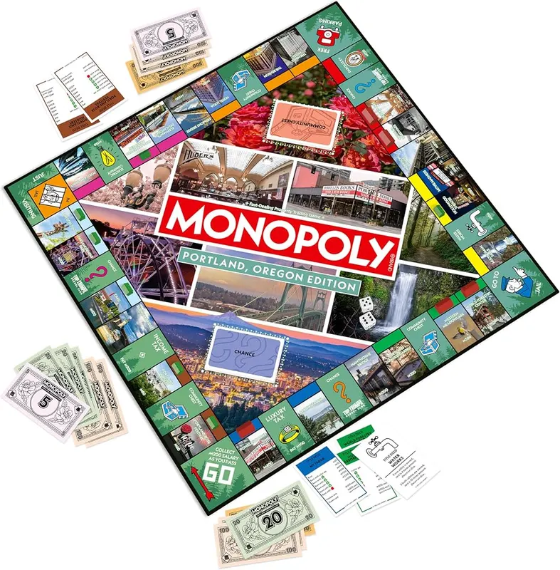 Top Trumps Monopoly Board Game