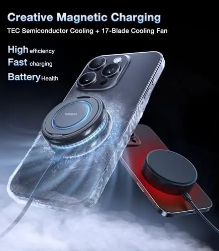 TORRAS 3 in 1 Charging Station S1-8/Ultra Black – Qi2 magnetic wireless charging