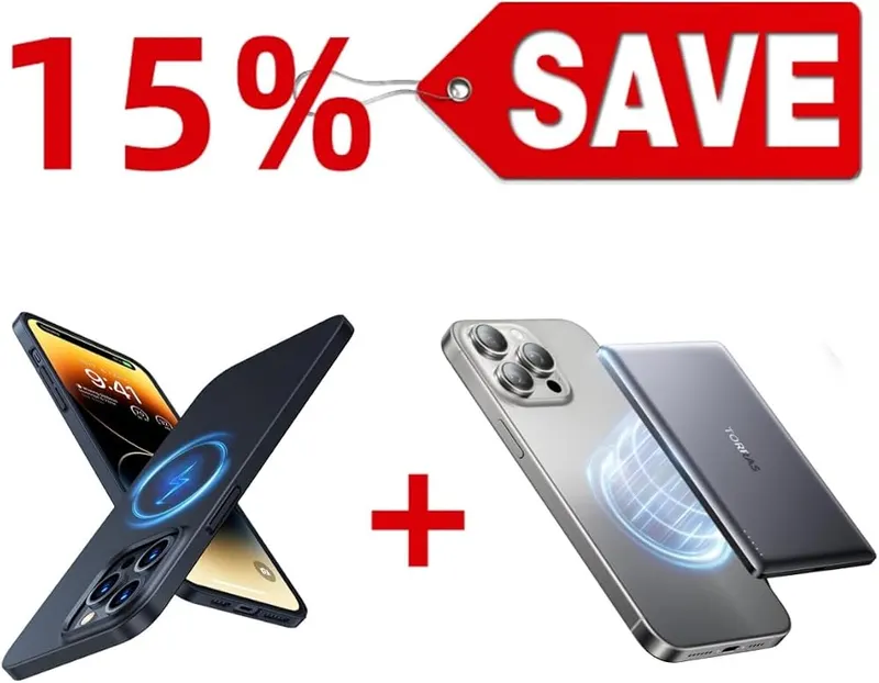TORRAS 5,000mAh MiniMag Power Bank