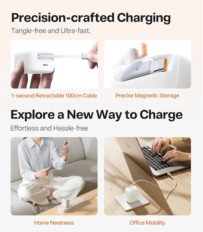 TORRAS Fast Charging – Matching protective case included
