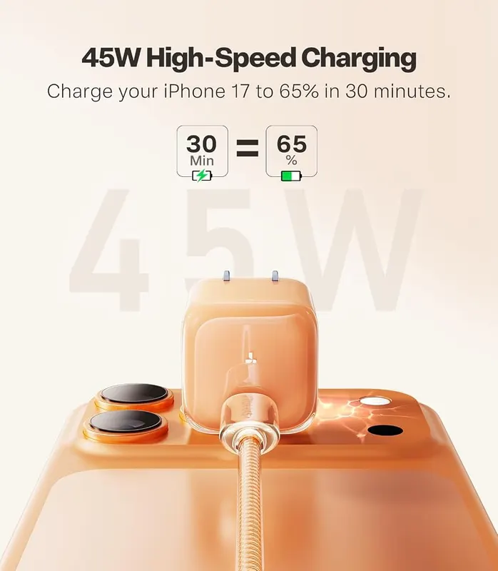 TORRAS IceNano 45W USB C Charger – Forty five watt power delivery