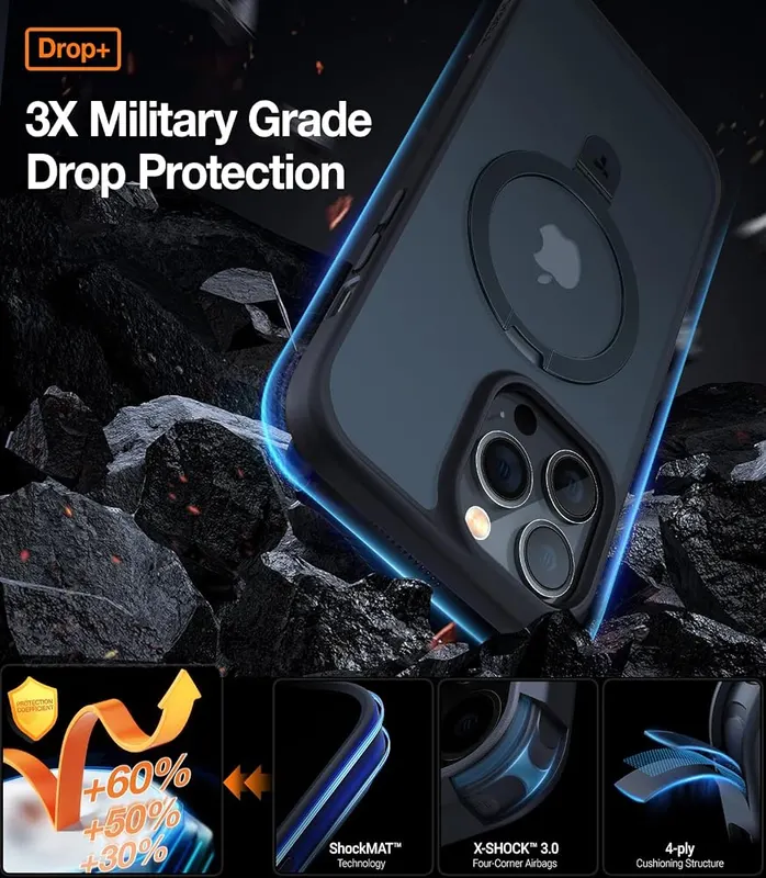 TORRAS iPhone 13 Pro Max Case – Designed for iPhone 13 Pro Max