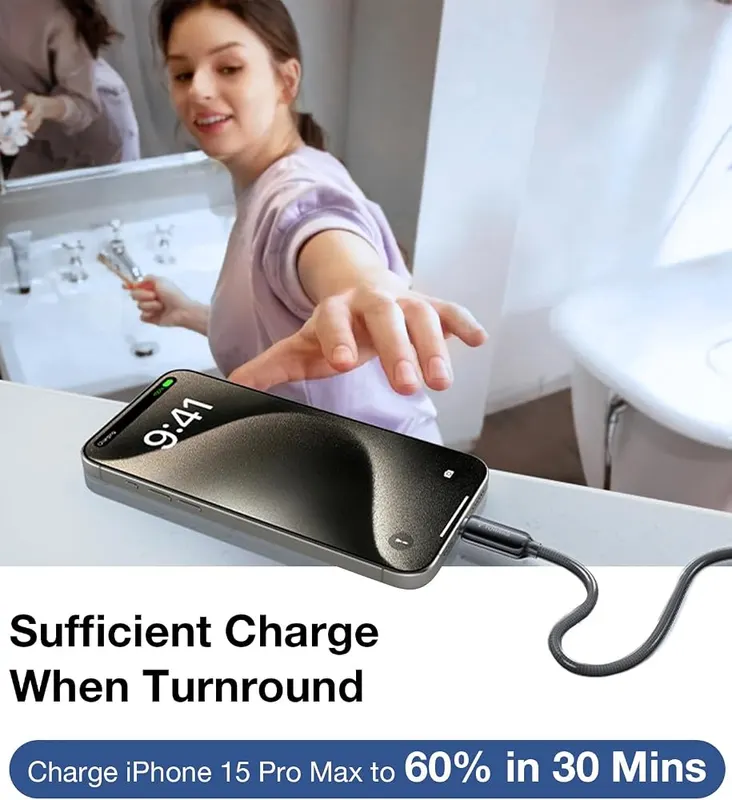 TORRAS iPhone 15 Pro Max Case – Rigorously tested to withstand heavy daily bending
