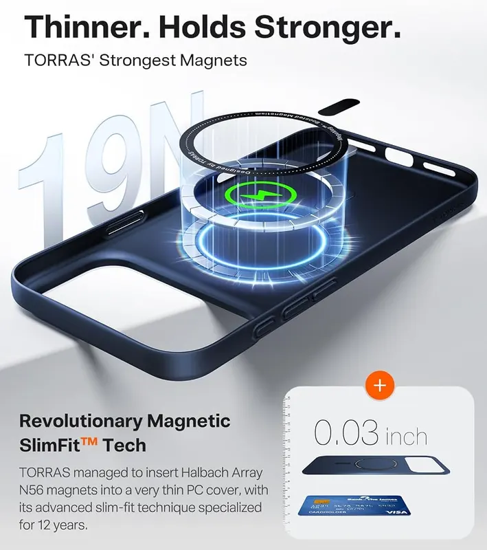 TORRAS iPhone 17 67W Charger – Compact power delivery for laptops and phones