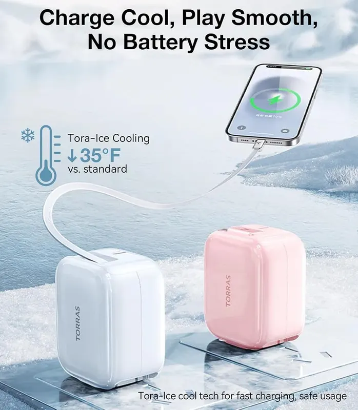 TORRAS Liquid Silicone – Includes flexible charging cable