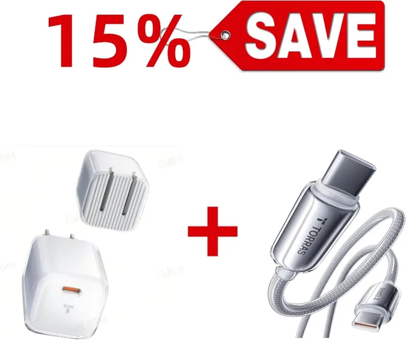 TORRAS Low Temp 30W USB C Charger