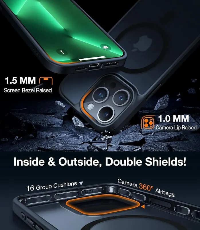 TORRAS Magnetic Case & Magnetic MiniMag Power – Durable lithium-polymer battery cells