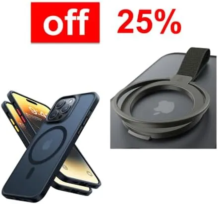 TORRAS Magnetic Case & Magnetic Phone Grip