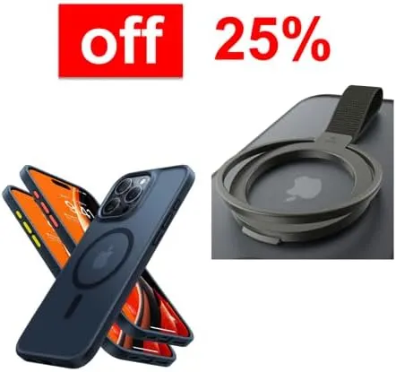 TORRAS Magnetic Case & Magnetic Phone Grip