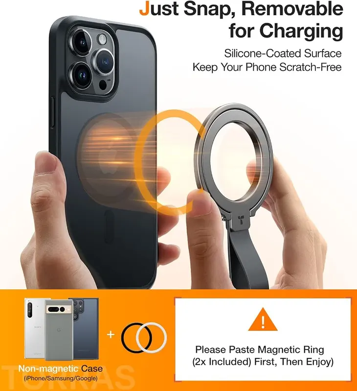 TORRAS Magnetic Case & Magnetic Phone Grip – product photo 7 of 7
