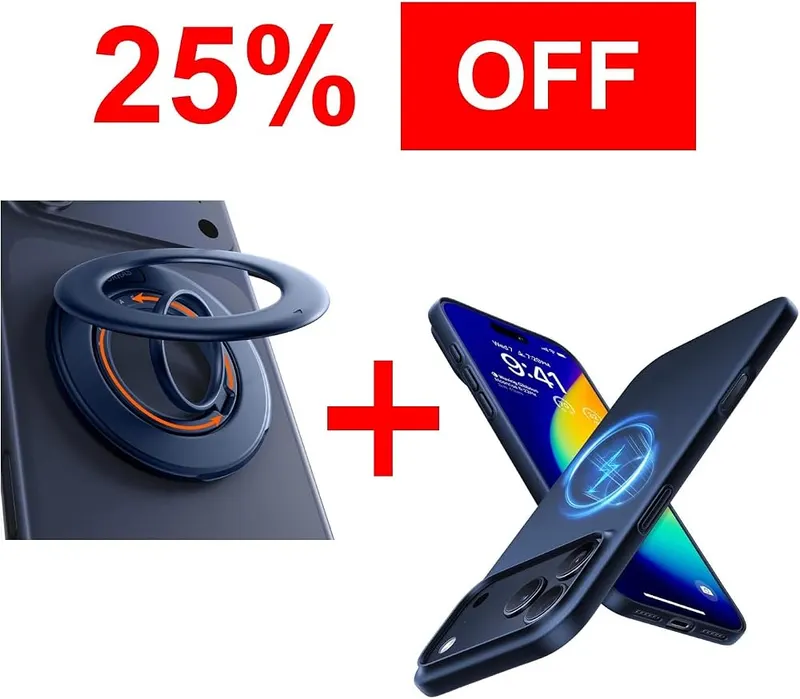 TORRAS Magnetic Case & Magnetic Phone Grip