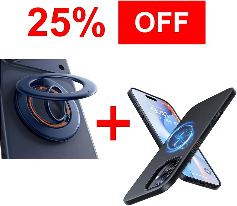TORRAS Magnetic Case & Magnetic Phone Grip