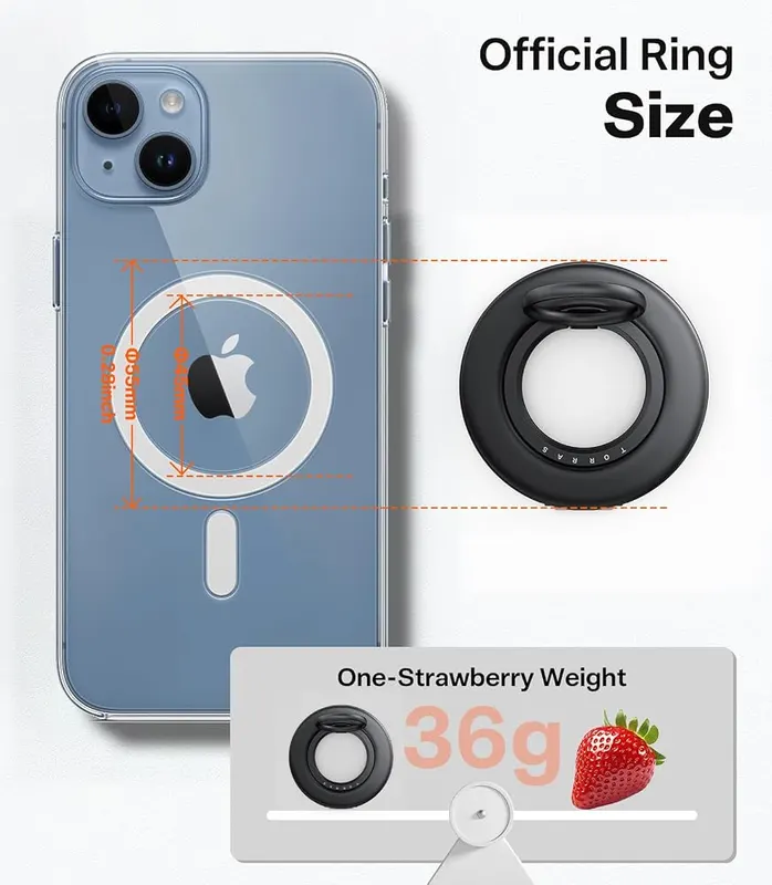 TORRAS Magnetic Case & Magnetic Phone Grip – product photo 8 of 8