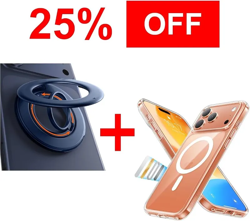 TORRAS Magnetic Case & Magnetic Phone Grip