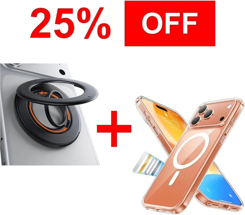 TORRAS Magnetic Case & Magnetic Phone Grip
