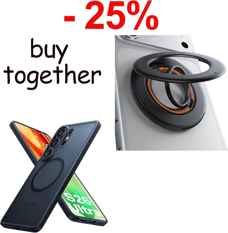 TORRAS Magnetic Case & Magnetic Phone Grip