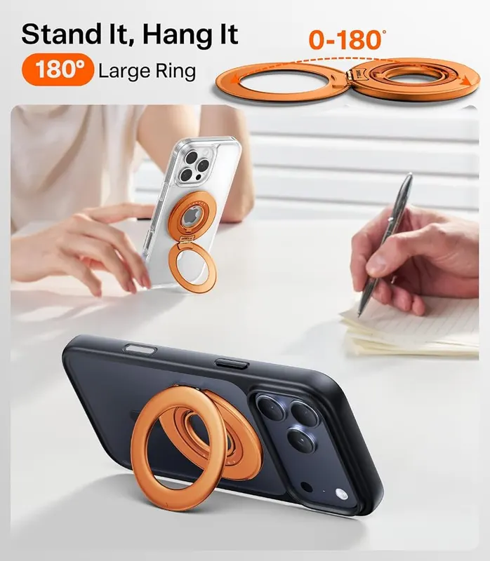 TORRAS Magnetic Case & Magnetic Phone Grip – Magnetic phone grip ring holder